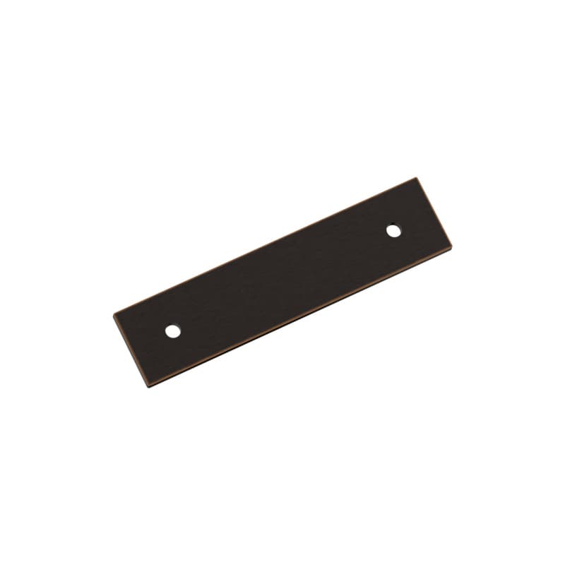 76mm Ladera Rectangle Cabinet Pull Backplate, Oil-Rubbed Bronze