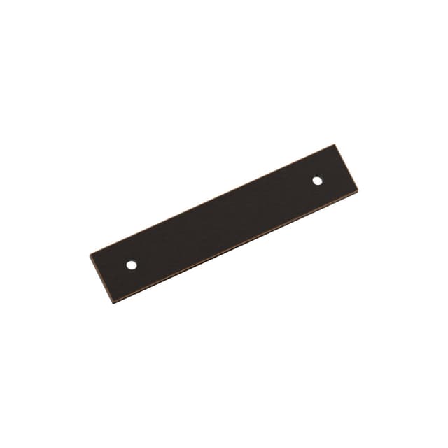 96mm Ladera Rectangle Cabinet Pull Backplate, Oil-Rubbed Bronze