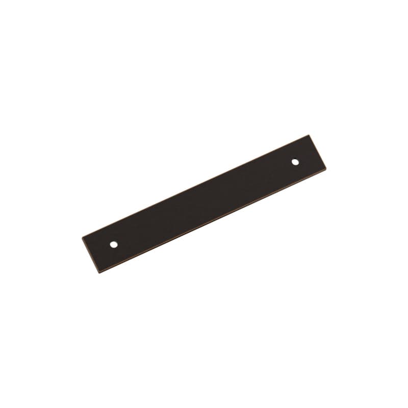 128mm Ladera Rectangle Cabinet Pull Backplate, Oil-Rubbed Bronze