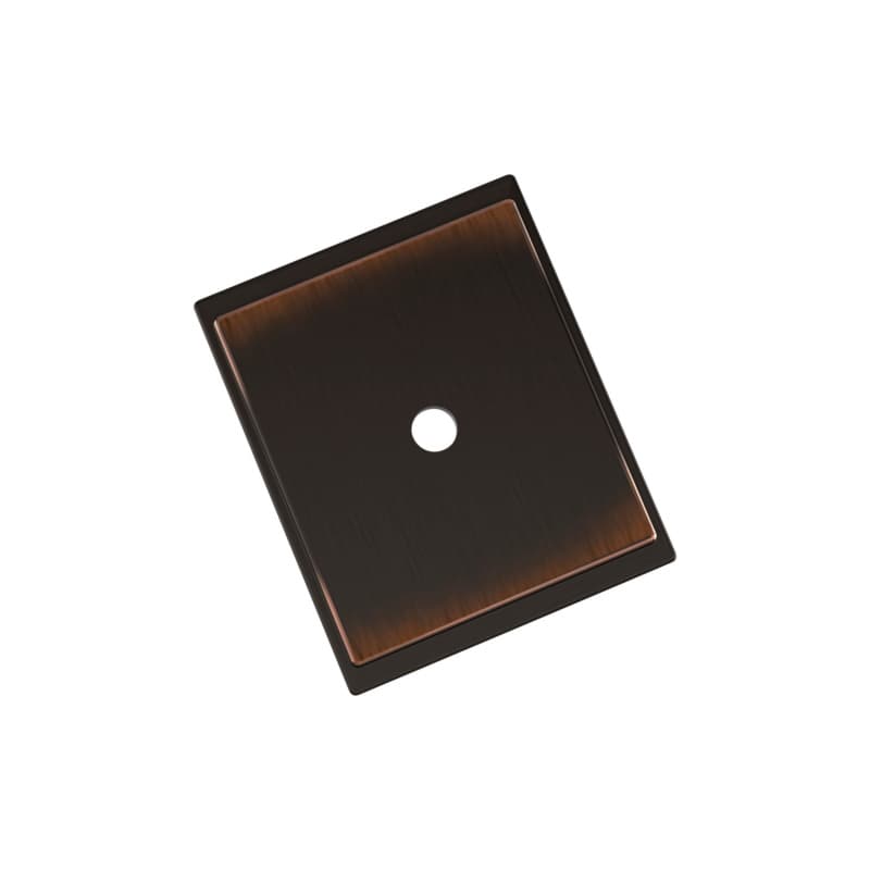 1-5/8" Maymont Knob Backplate, Oil-Rubbed Bronze