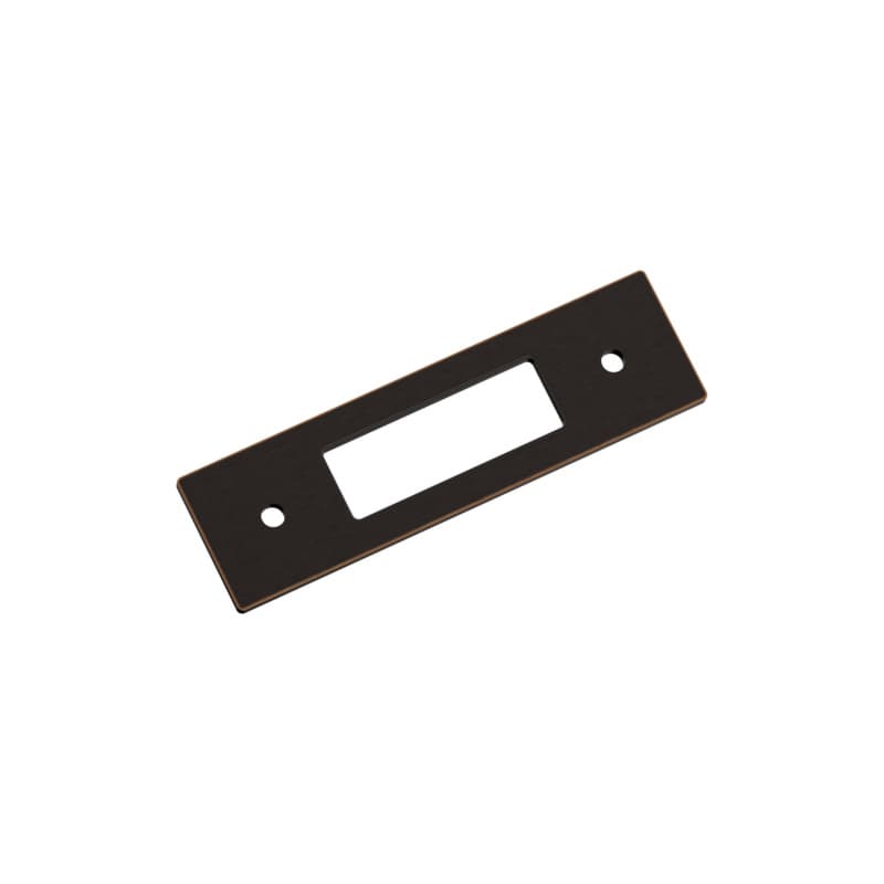 76mm Medora Rectangle Cabinet Pull Backplate, Oil-Rubbed Bronze