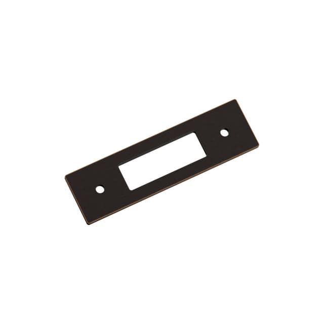 76mm Medora Rectangle Cabinet Pull Backplate, Oil-Rubbed Bronze