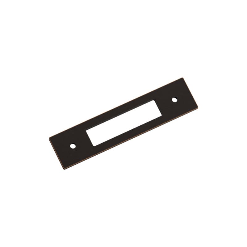 96mm Medora Rectangle Cabinet Pull Backplate, Oil-Rubbed Bronze