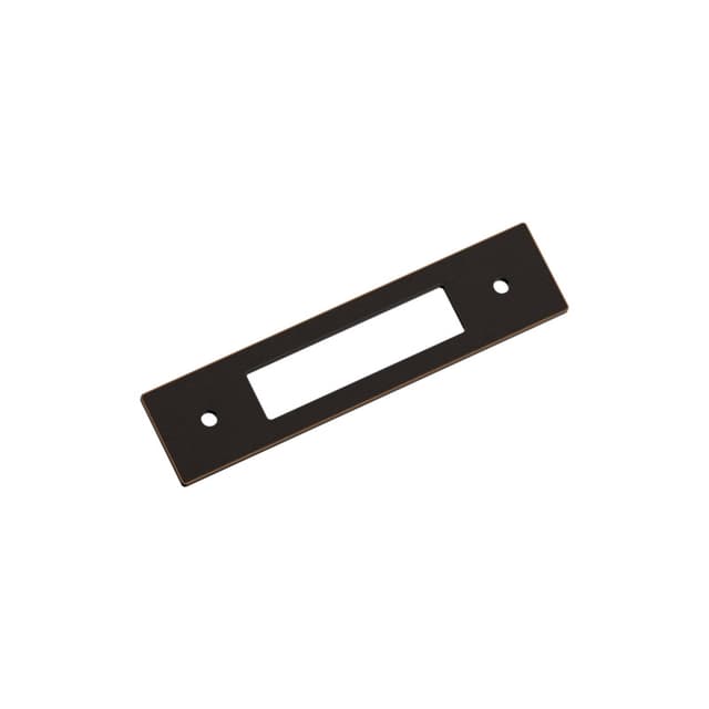 96mm Medora Rectangle Cabinet Pull Backplate, Oil-Rubbed Bronze