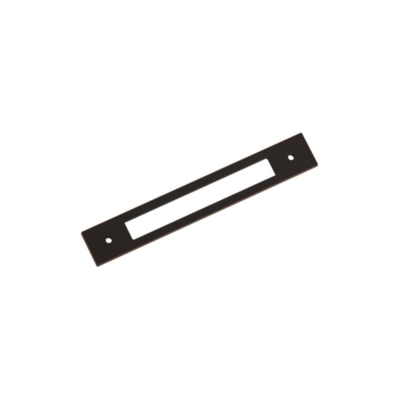 160mm Medora Rectangle Cabinet Pull Backplate, Oil-Rubbed Bronze