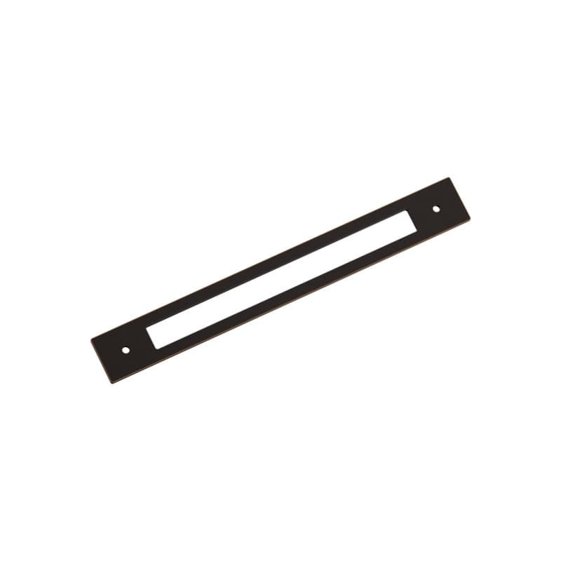 224mm Medora Rectangle Cabinet Pull Backplate, Oil-Rubbed Bronze