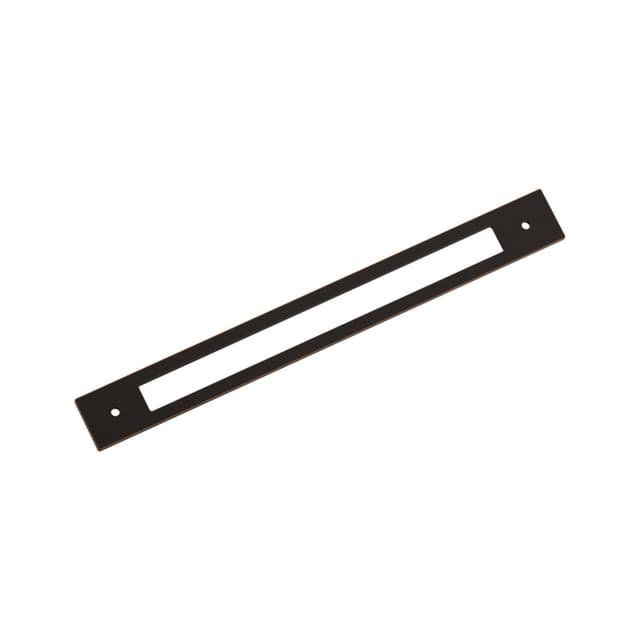 256mm Medora Rectangle Cabinet Pull Backplate, Oil-Rubbed Bronze