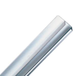 6' Extruded Aluminum Flush Mortise Pull for 3/4" Material, Aluminum