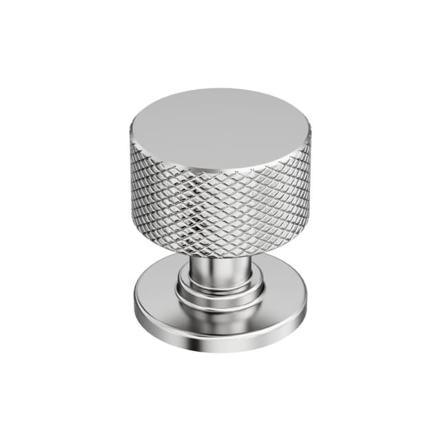 1-1/8" Balata Cabinet Knob, Polished Chrome