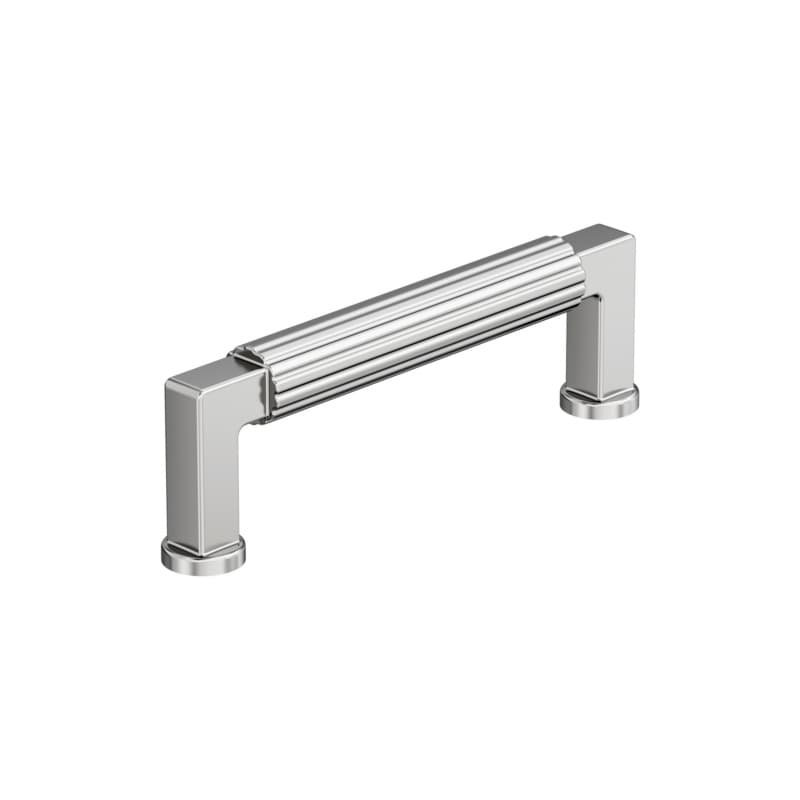96mm Ballard Cabinet Pull, Polished Chrome