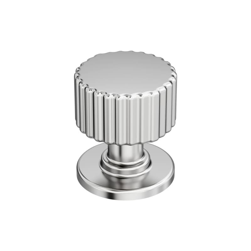 1-1/8" Ballard Cabinet Knob, Polished Chrome