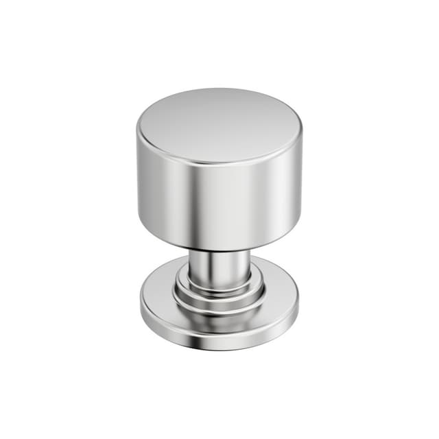 1" Balon Cabinet Knob, Polished Chrome