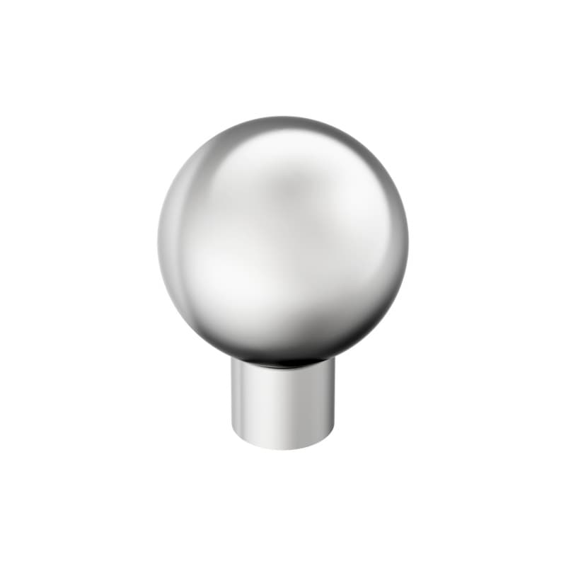 1-1/8" Coble Cabinet Knob, Polished Chrome