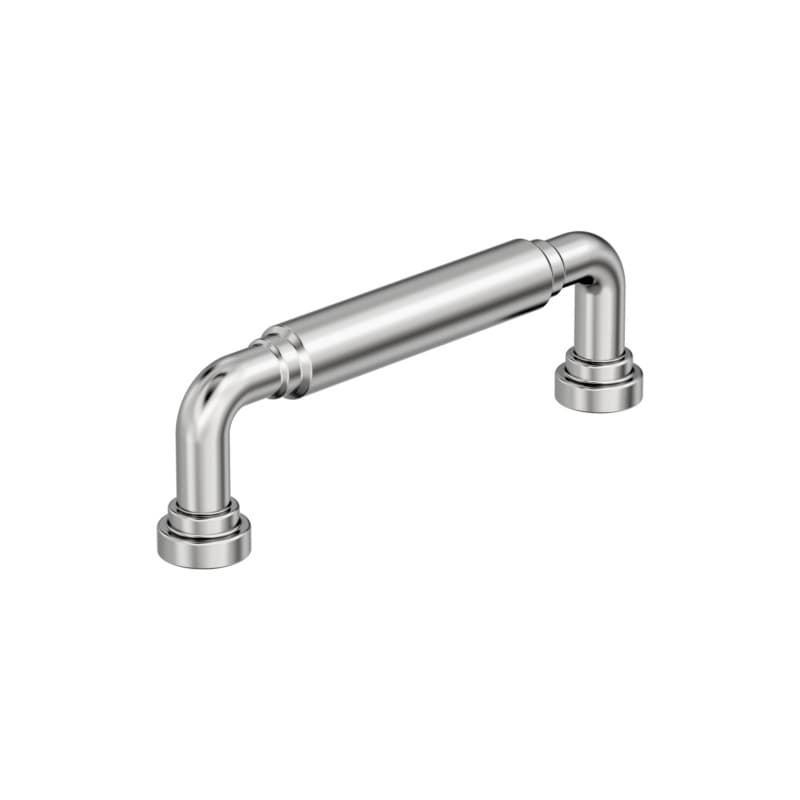 3-3/4" Coble Cabinet Pull, Polished Chrome