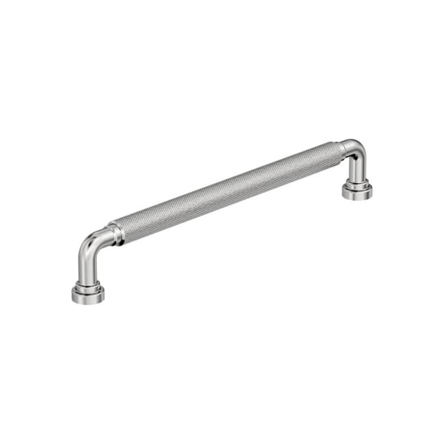 7-9/16" Collet Cabinet Pull, Polished Chrome
