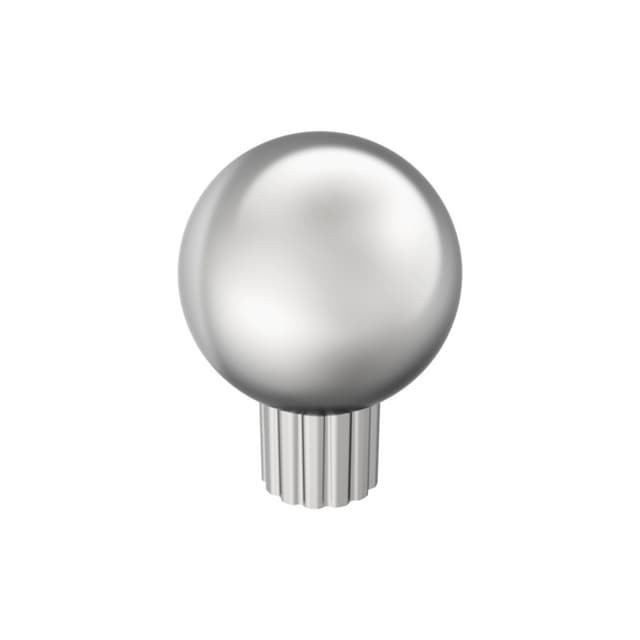 29mm Cowrie Cabinet Knob, Polished Chrome