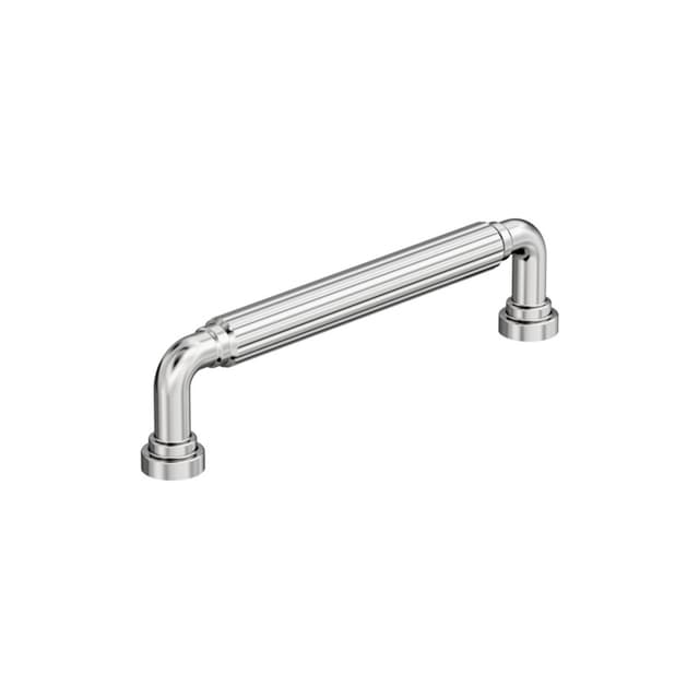 5-1/16" Cowrie Cabinet Pull, Polished Chrome