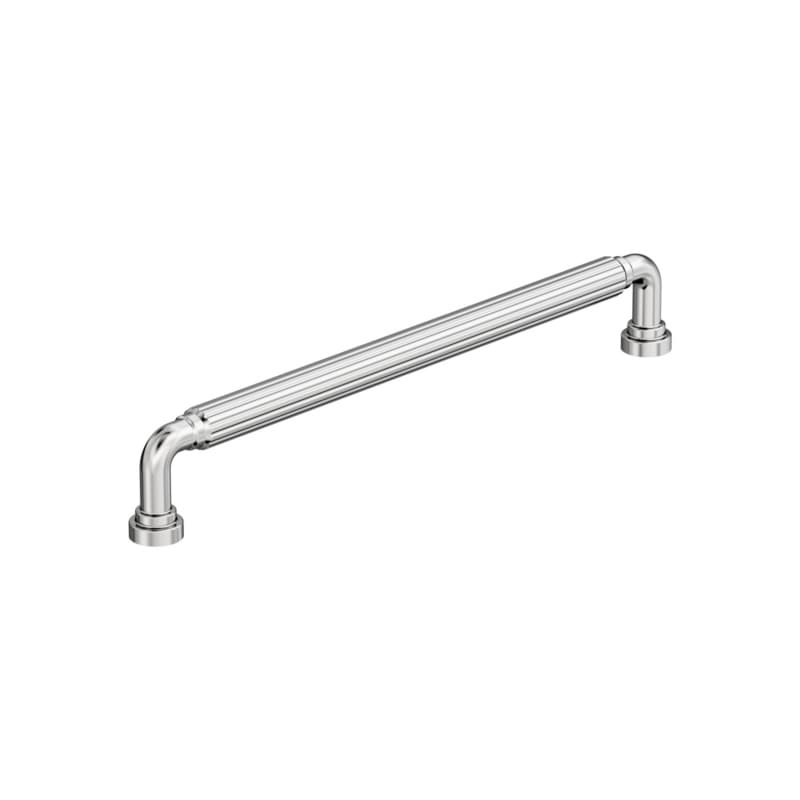 8-13/16" Cowrie Cabinet Pull, Polished Chrome
