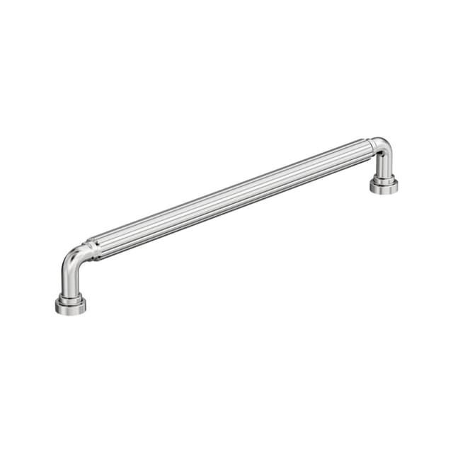 10-1/16" Cowrie Cabinet Pull, Polished Chrome