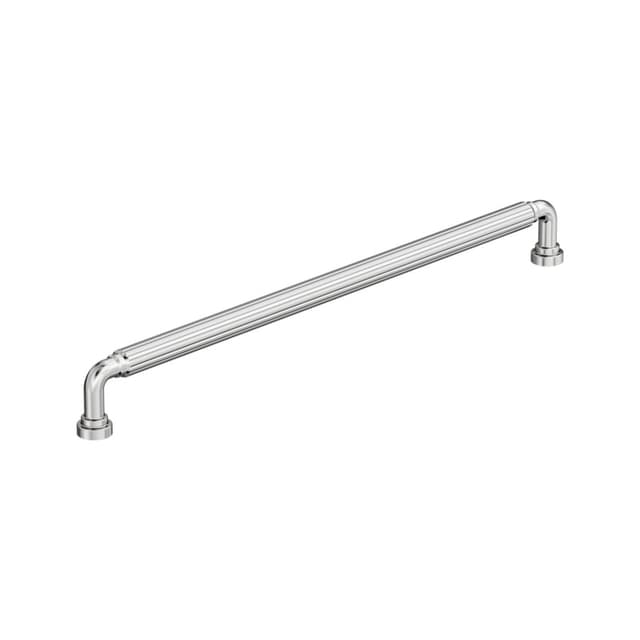 12-5/8" Cowrie Cabinet Pull, Polished Chrome