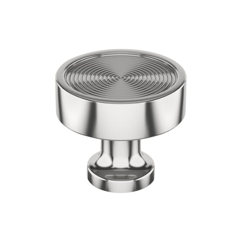 1-1/4" Dupont Circle Cabinet Knob, Polished Chrome