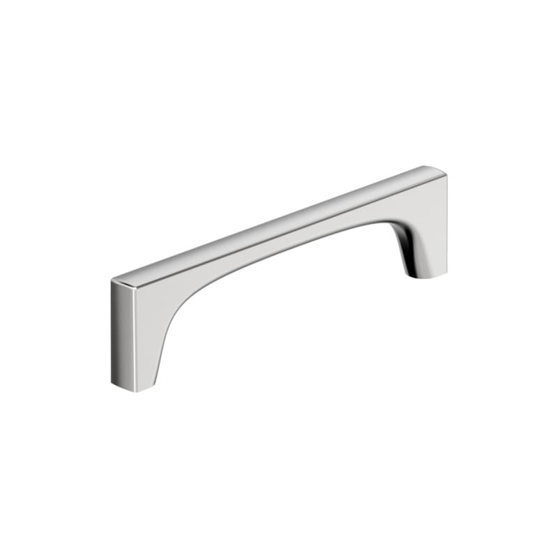128mm Merced Cabinet Pull, Polished Chrome