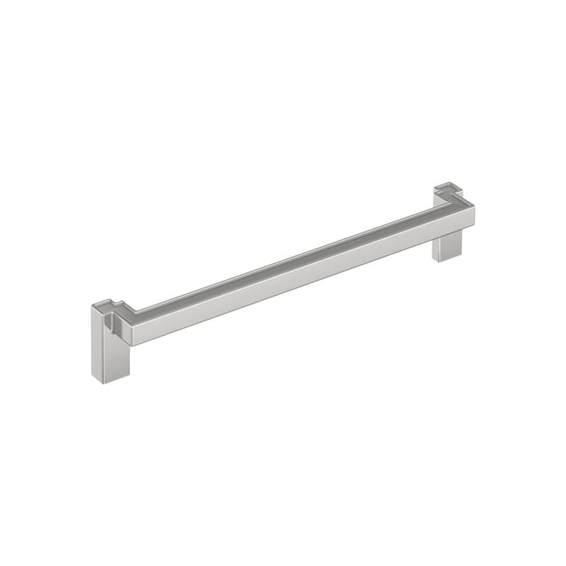 8-13/16" Rockhurst Cabinet Pull, Polished Chrome