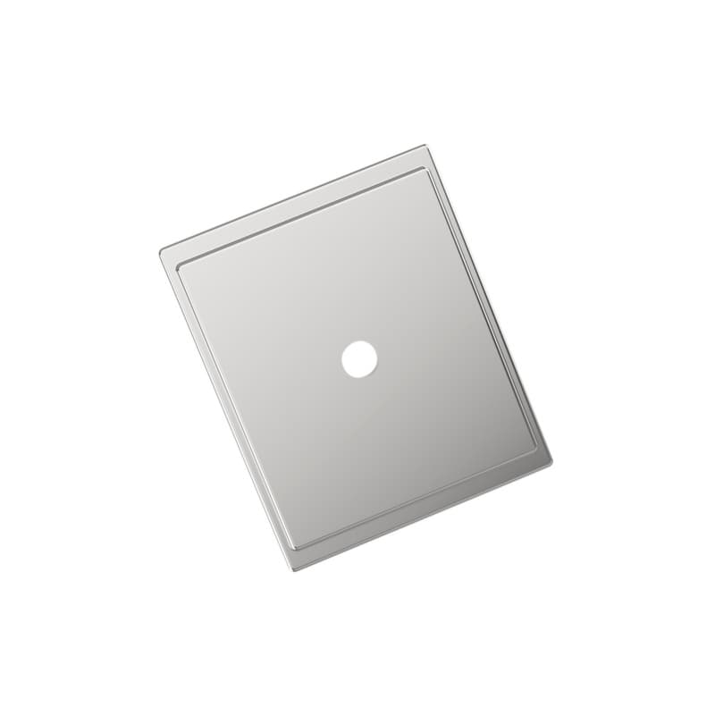 1-5/8" Maymont Knob Backplate, Polished Chrome
