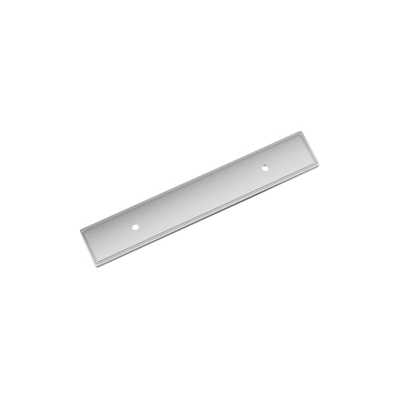 3-3/4" Thoreau Pull Backplate, Polished Chrome