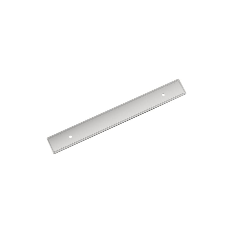 160mm Thoreau Rectangle Backplate, Polished Chrome