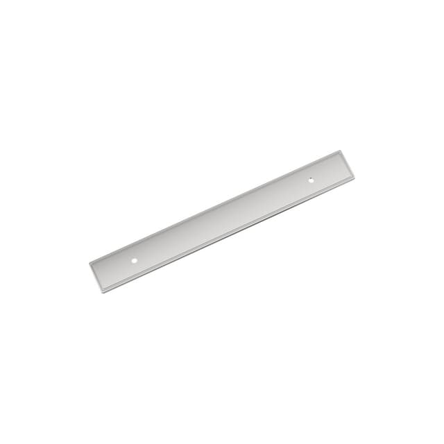 160mm Thoreau Rectangle Backplate, Polished Chrome