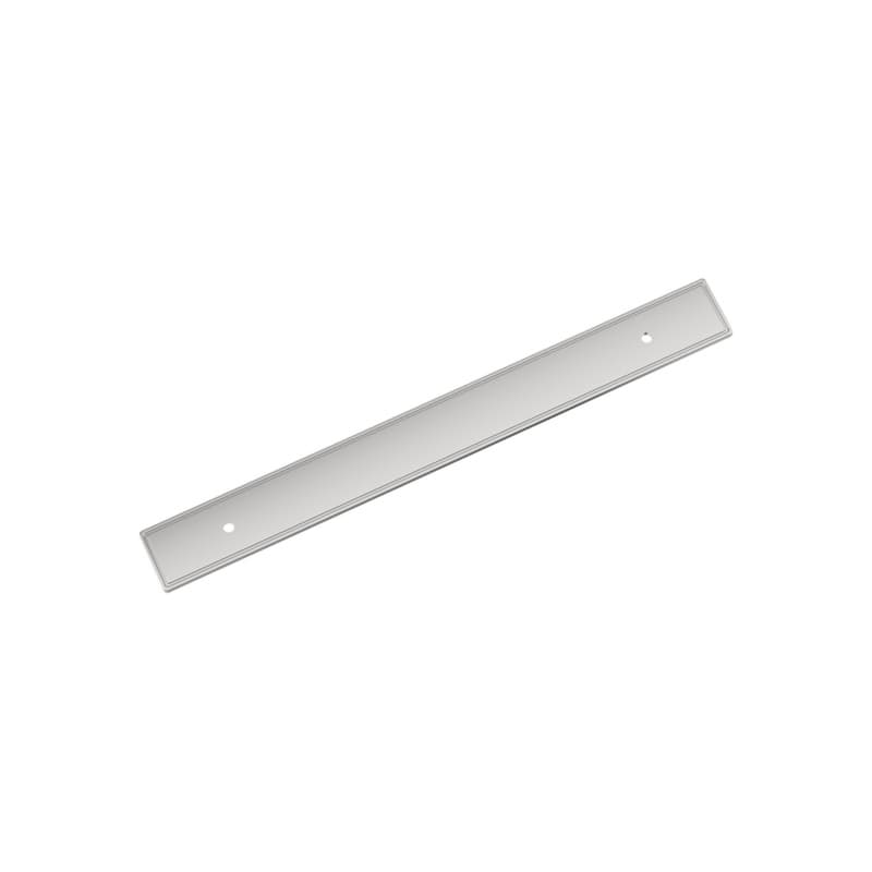 192mm Thoreau Rectangle Backplate, Polished Chrome