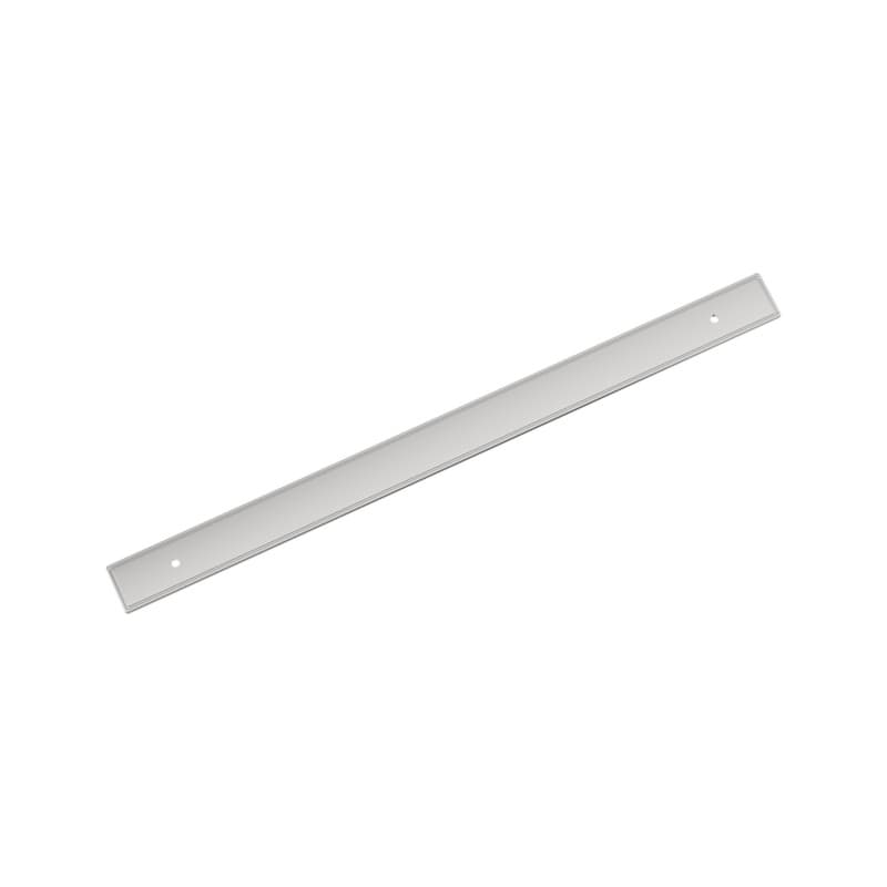 320mm Thoreau Rectangle Backplate, Polished Chrome