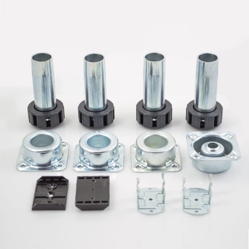 Metal Cabinet Leveler Set with 4" - 6-1/2" Height Adjustable