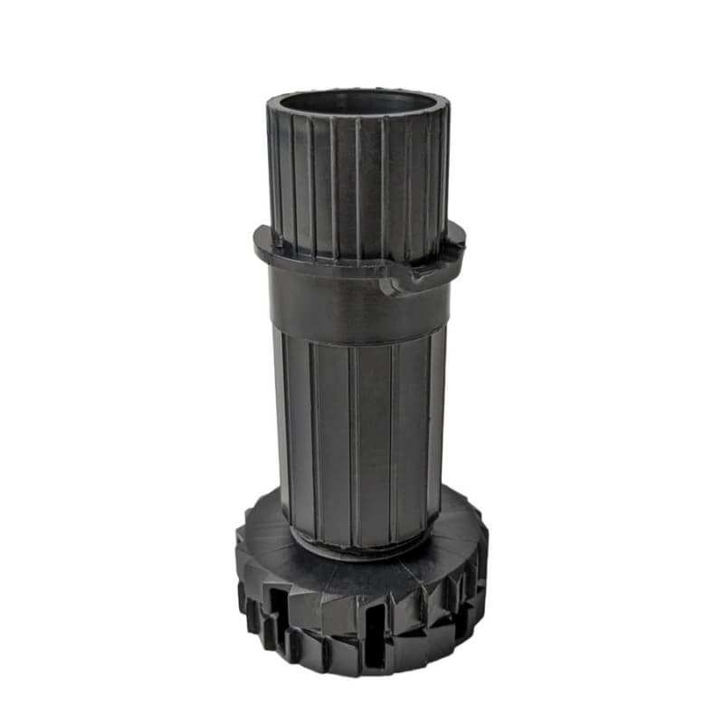 4-1/8" - 5-1/8" Smile System Cabinet Leveler, Black (400/Box)