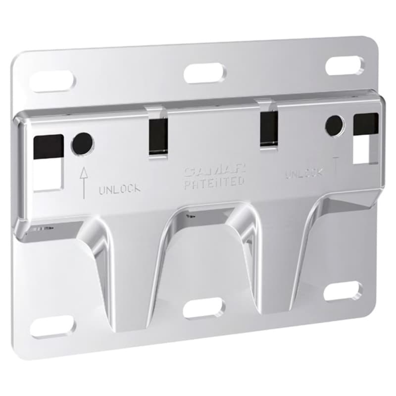 120mm x 90mm 807 Anti-Drop Wall Plate, Steel (20/Box)