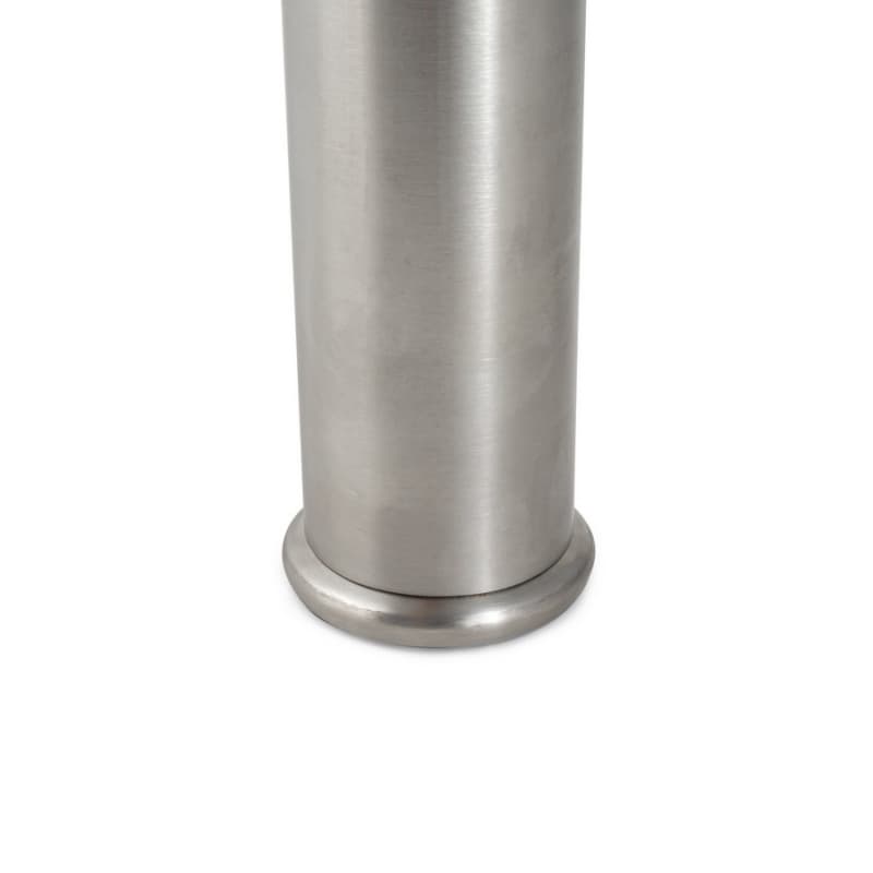 2-3/8" Diameter Decorative Foot, Stainless Steel