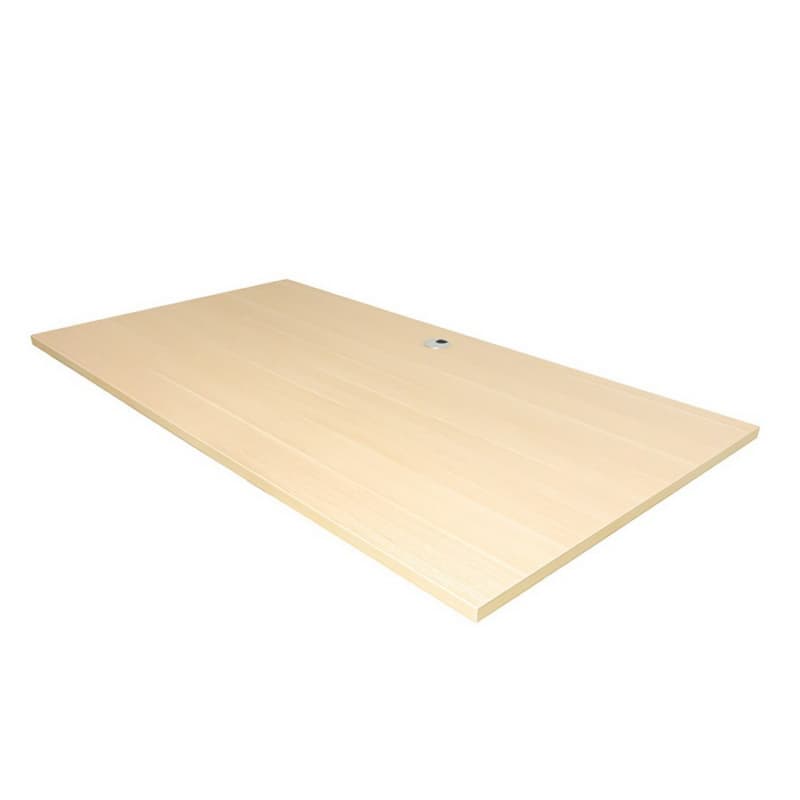 59" Wide x 31-1/2" Deep Rectangular Desk Top, Ash