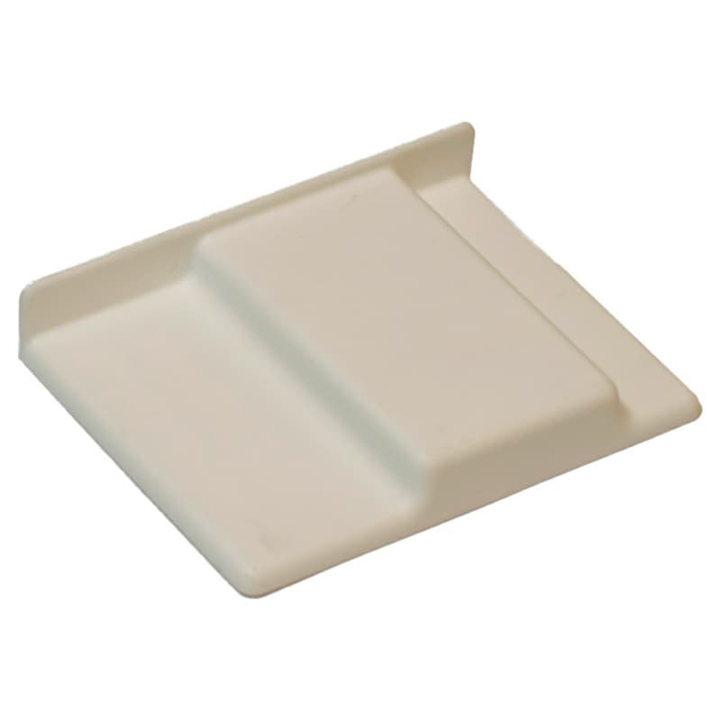 Left-Hand Cover Cap for 807 Hanging Bracket, White (400/Box)