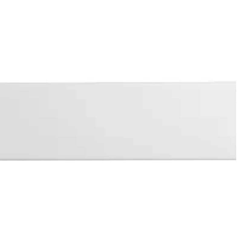 8' Hanging Rail Cover, White