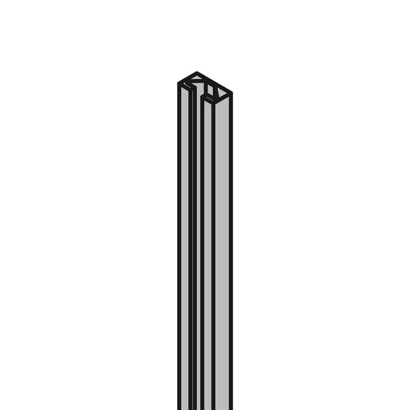 3m Pin Profile, Titanium Finish (16/Box)
