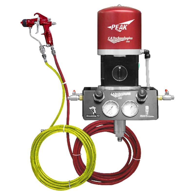 Bobcat Wall-Mount Air Assist Spray Gun AAA Outfit with Siphon