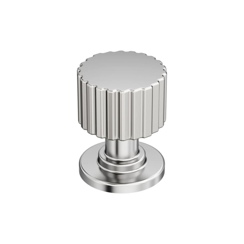 1" Ballard Cabinet Knob, Polished Nickel