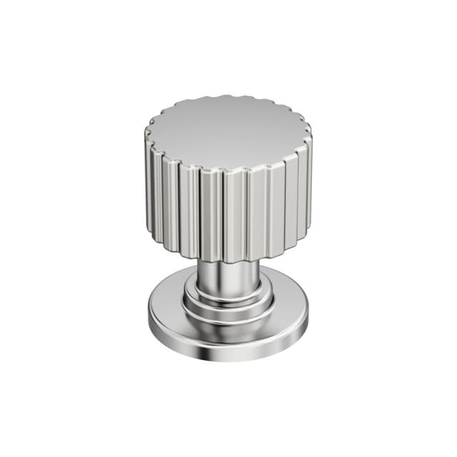 1" Ballard Cabinet Knob, Polished Nickel