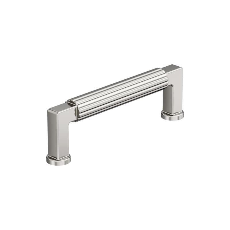 96mm Ballard Cabinet Pull, Polished Nickel