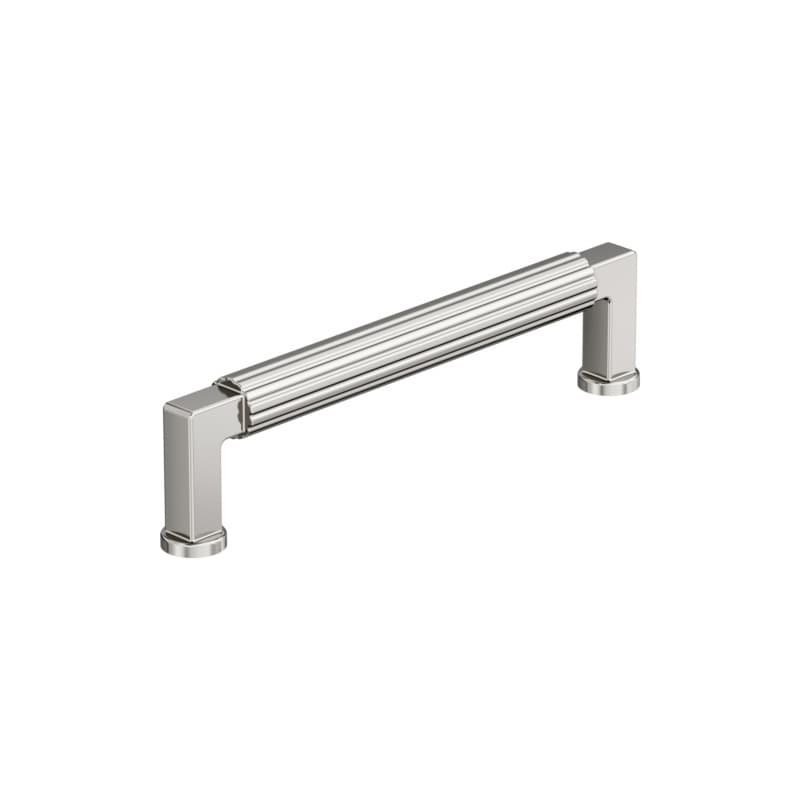 128mm Ballard Cabinet Pull, Polished Nickel