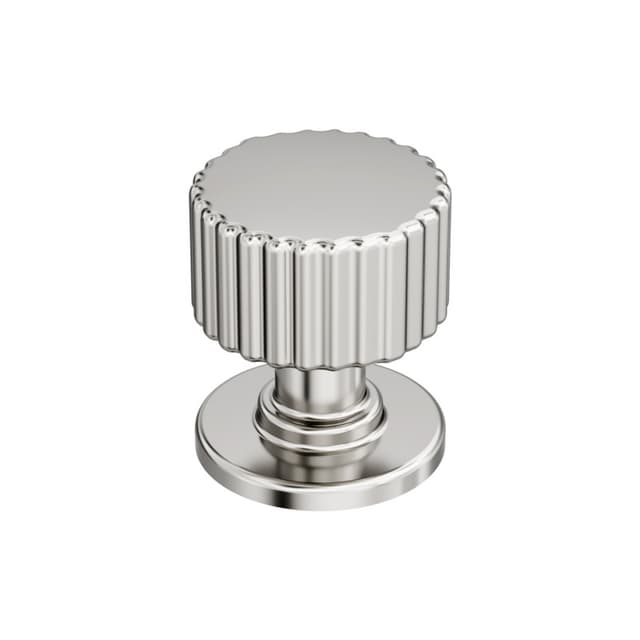1-1/8" Ballard Cabinet Knob, Polished Nickel