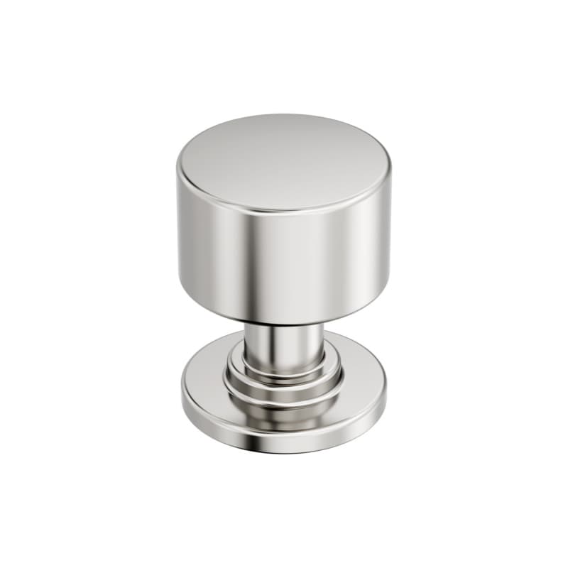 1" Balon Cabinet Knob, Polished Nickel