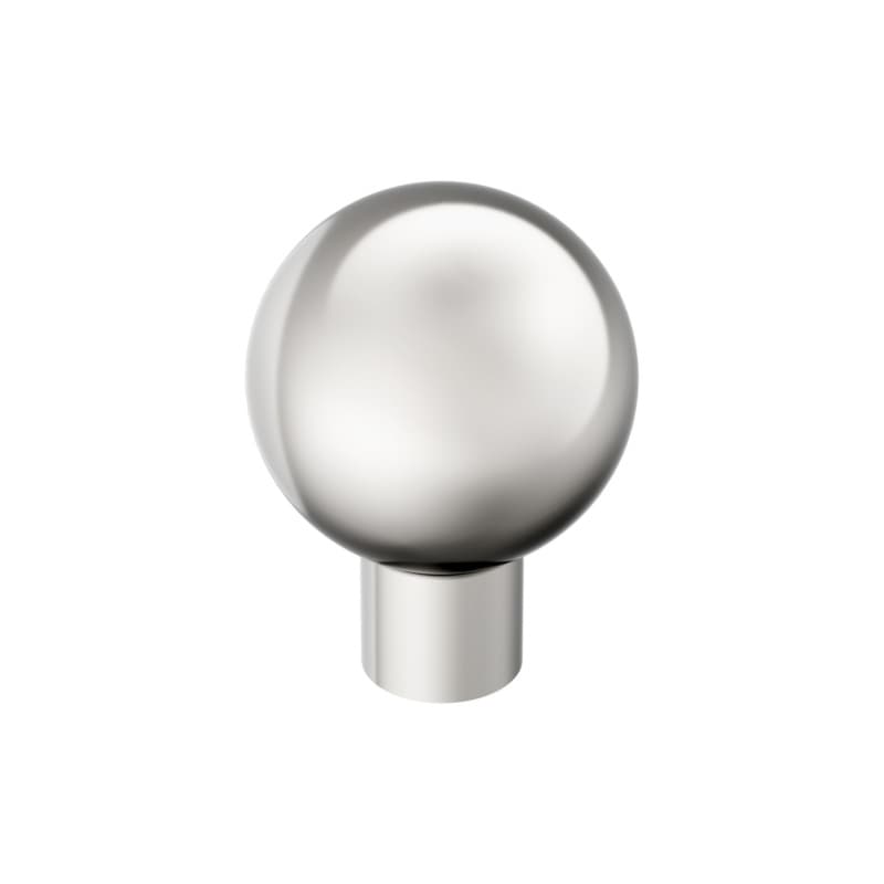 1-1/8" Coble Cabinet Knob, Polished Nickel