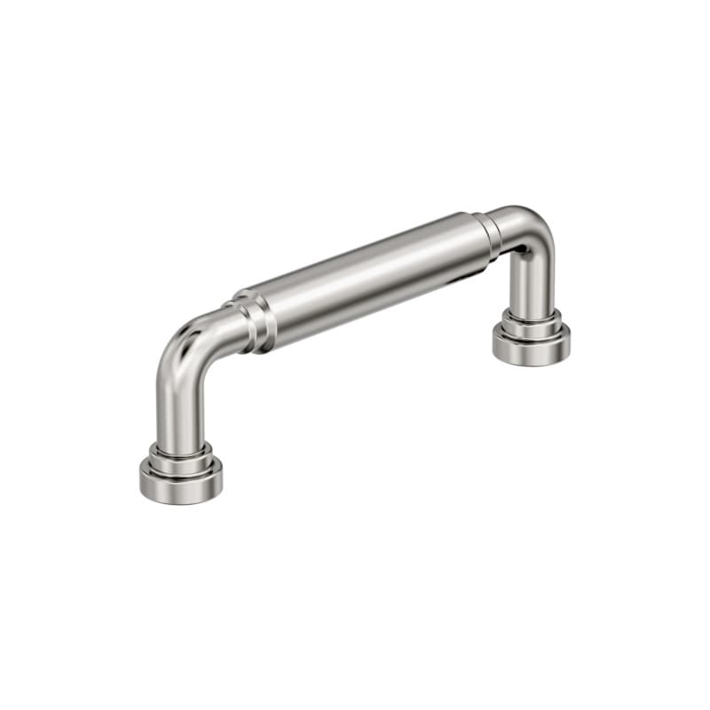 3-3/4" Coble Cabinet Pull, Polished Nickel
